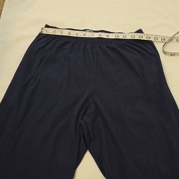 Blue Fish Wide Leg Lagenlook Pants - Navy - Picture 3 of 9